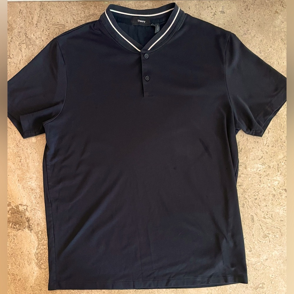 THEORY 2 Button Tee
